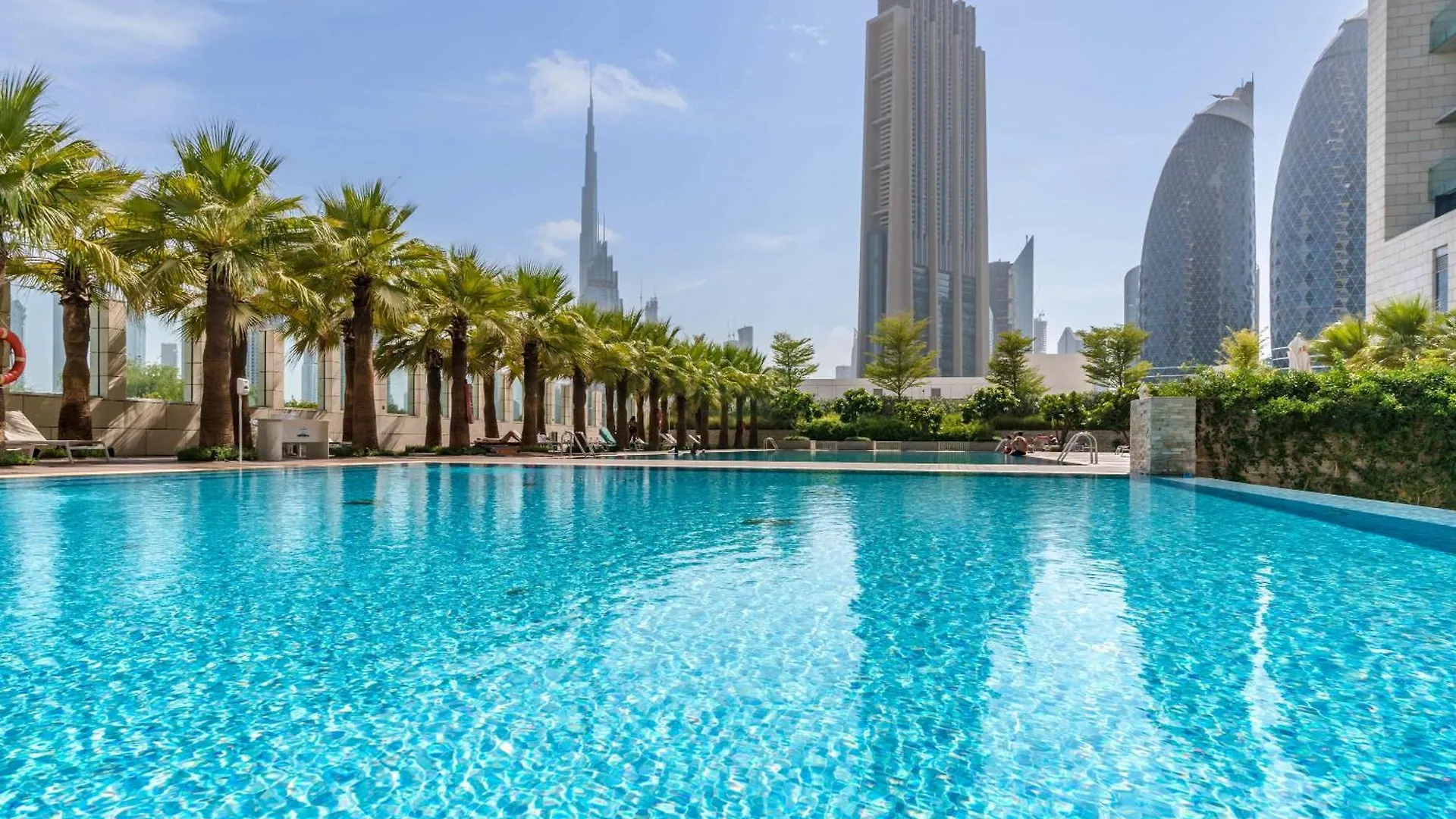 Silkhaus Modern Burj Khalifa View Studio Дубай 0*,  ОАЭ
