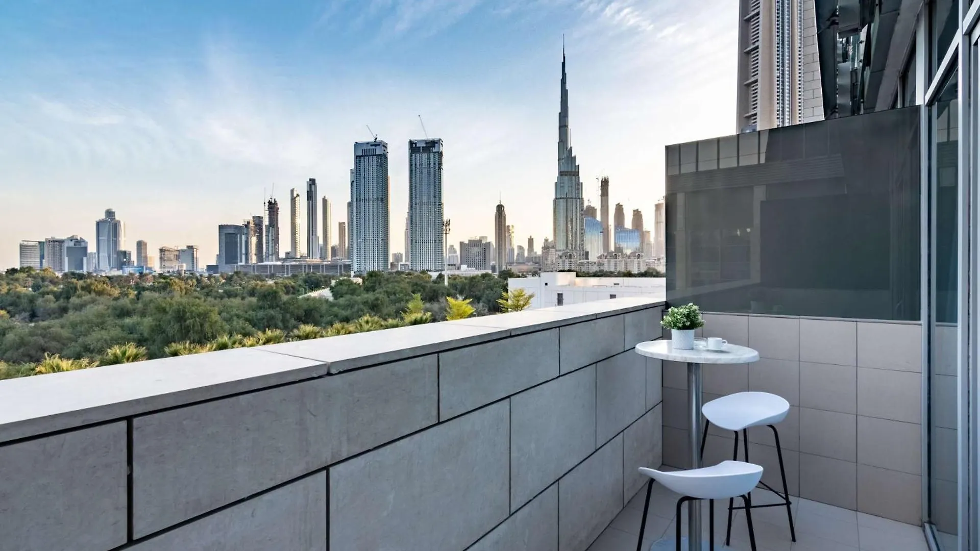 Silkhaus Modern Burj Khalifa View Studio Dubai Apartment